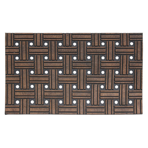 Sienna Diamond Weave Rubber Mat 45x75cm